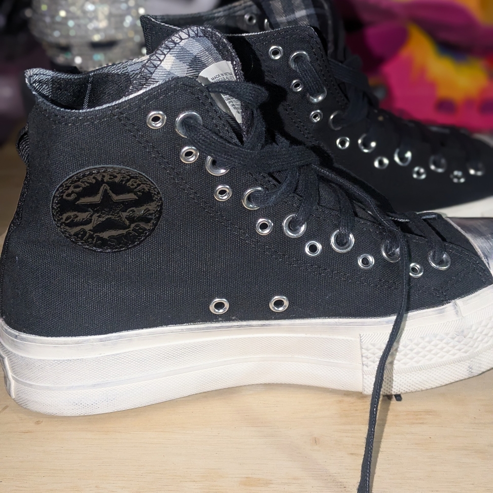 Converse Black High-Top Sneakers